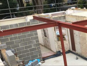 Cheshire Steel Beam Installation