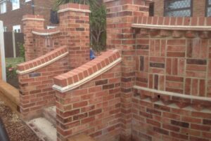 Building A Garden Wall In Cheshire