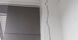 Merseyside Wall Crack Stitching