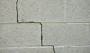 Cheshire Wall Crack Stitching