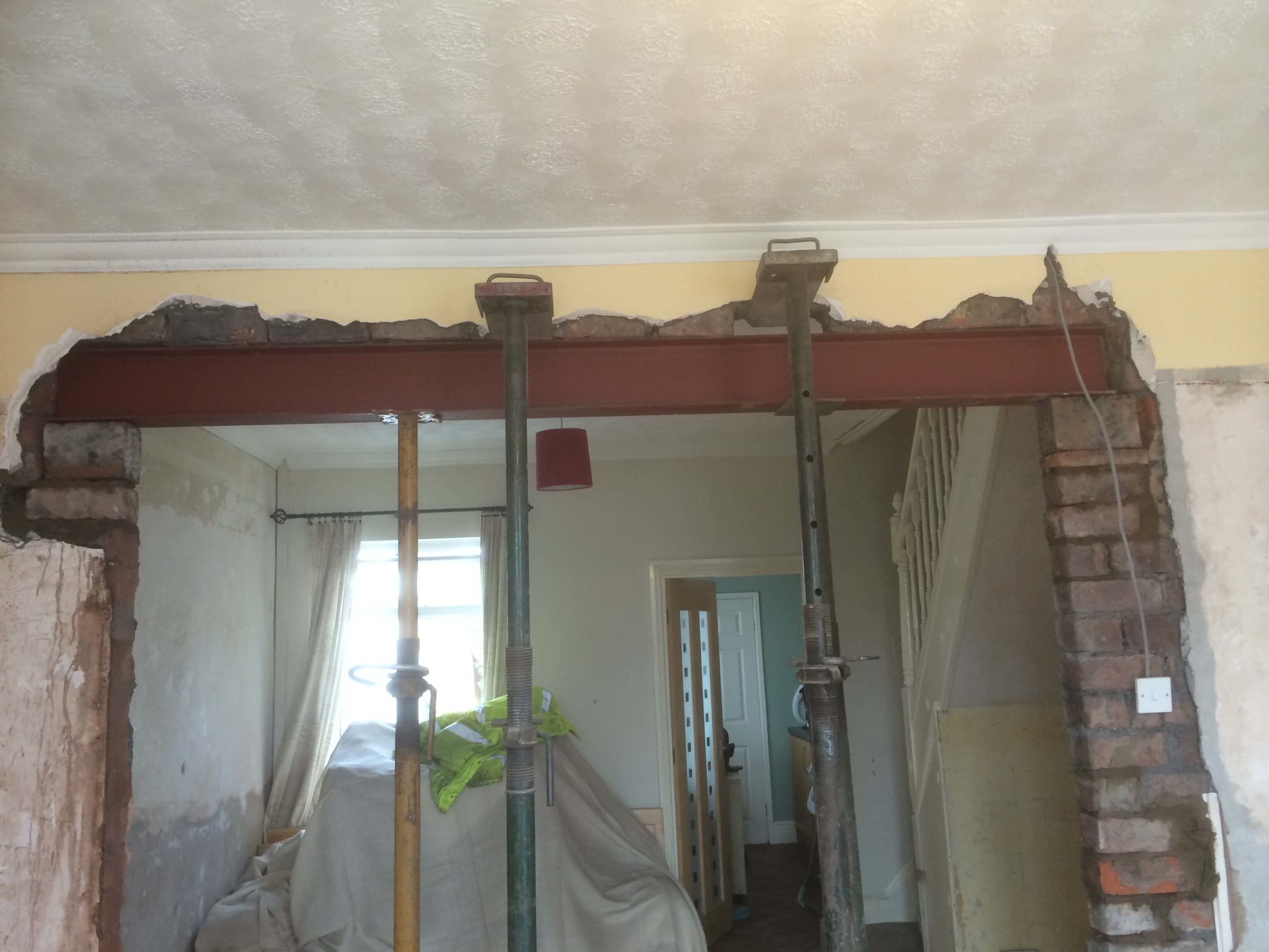 structural knock through lounge