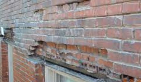 lintel repair opening