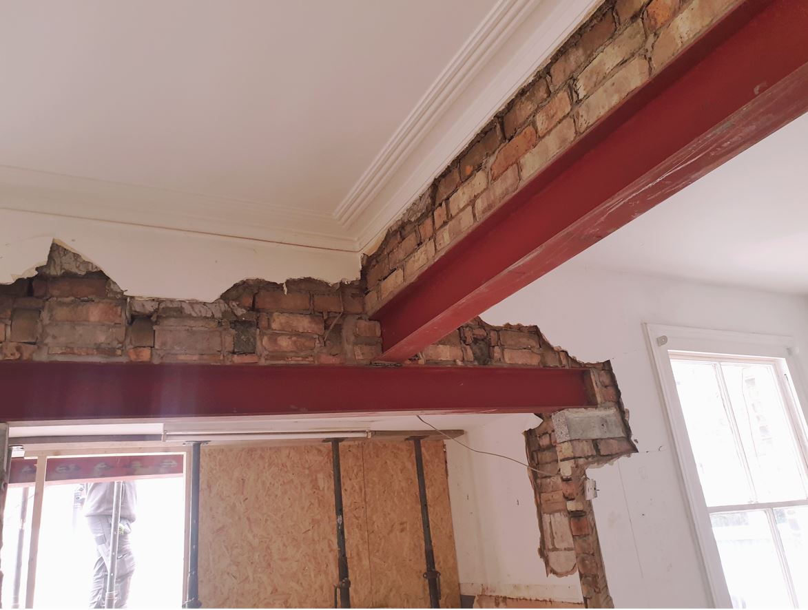 Steel Beam Installation Manchester | RSJ | Structural Builders Manchester